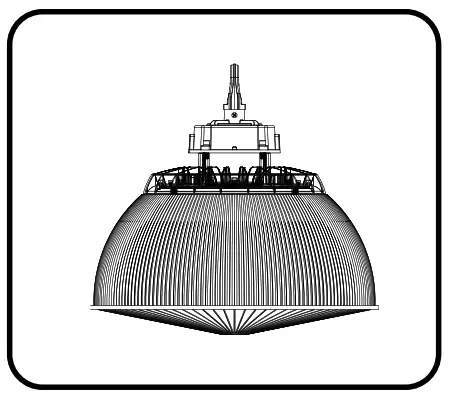 GE current ARC Series Albeo LED Round High Bay IP65 Luminaire - 6