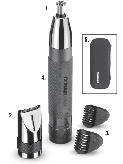 Conair-PG7500 Nose Ear and Eyebrow Trimmer-FIG-4