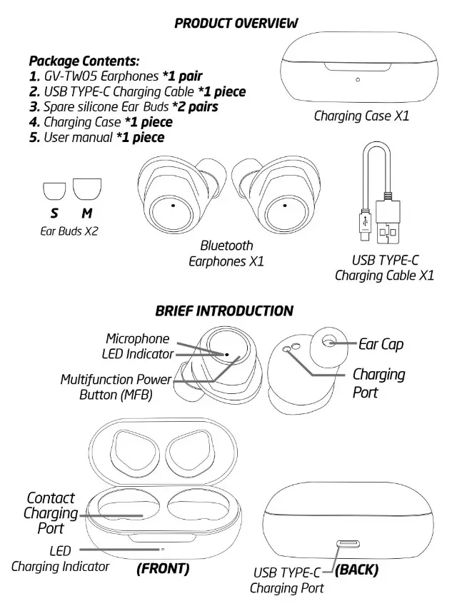 Groov-e GV-TW05 VibeBuds True Wireless Earphones - Product Overview