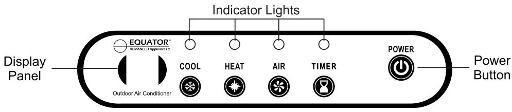 EQUATOR ADVANCED Appliances OAC 3000 Outdoor Air Conditioner - Operation