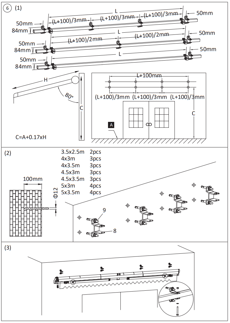 vidaxl 313210 Gloria Rustic Acacia Wood Outdoor Dining Table - fig 6