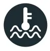 Adjustable Water Temperature Icon