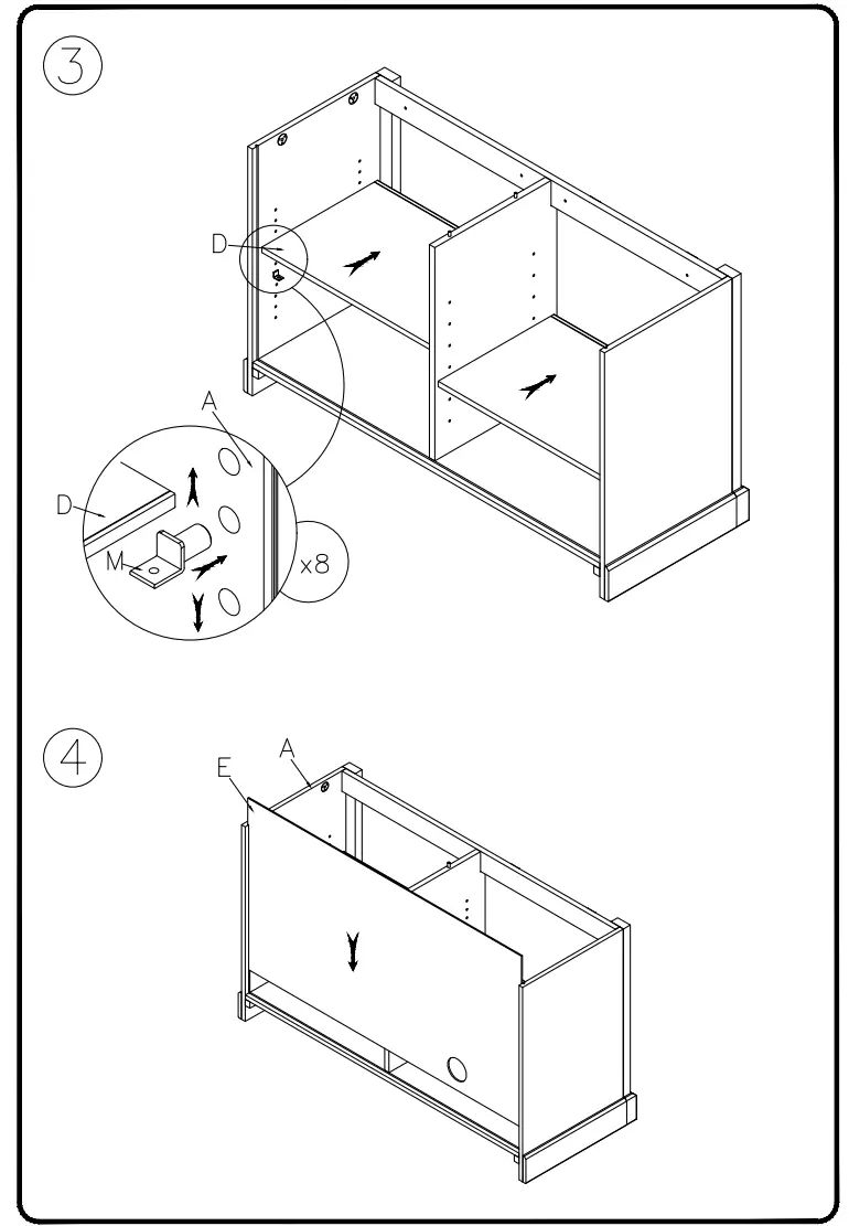 ASHLEY H741-46 Luxenford 50 Inch Credenza - Figure 4