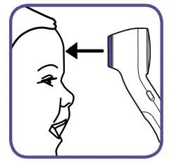 BRAUN BNT 400A No Touch + Forehead Thermometer - Accurate and reliable