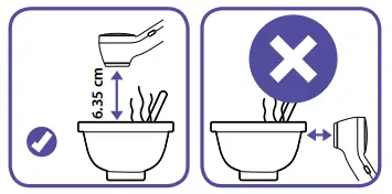 BRAUN BNT 400A No Touch + Forehead Thermometer - Position 2