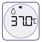 BRAUN BNT 400A No Touch + Forehead Thermometer - Read temperature