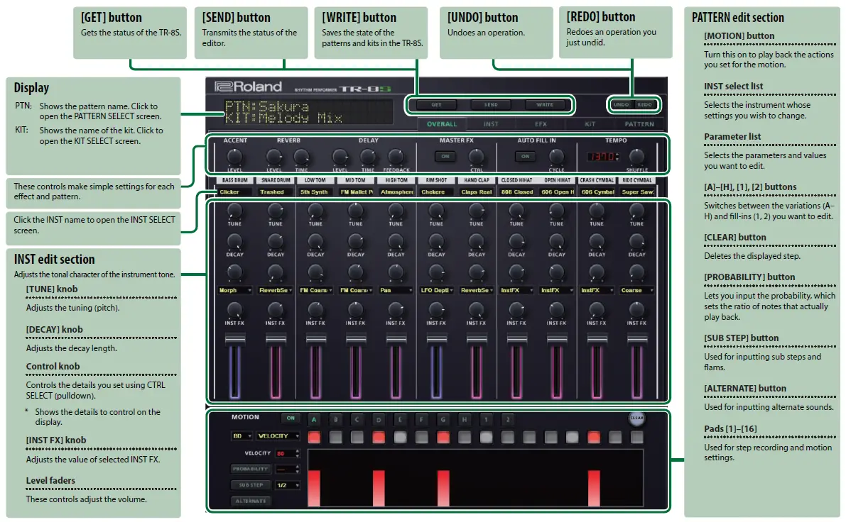 Roland TR Editor 2