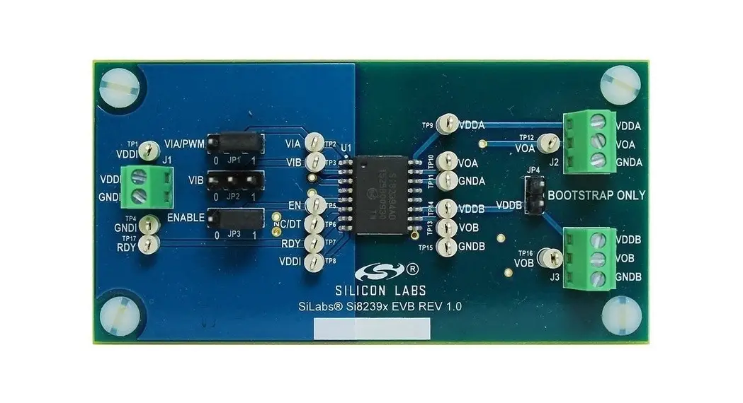 Silicon Labs Si826x Led Emulator Input Isodriver Evaluation Board User Guide