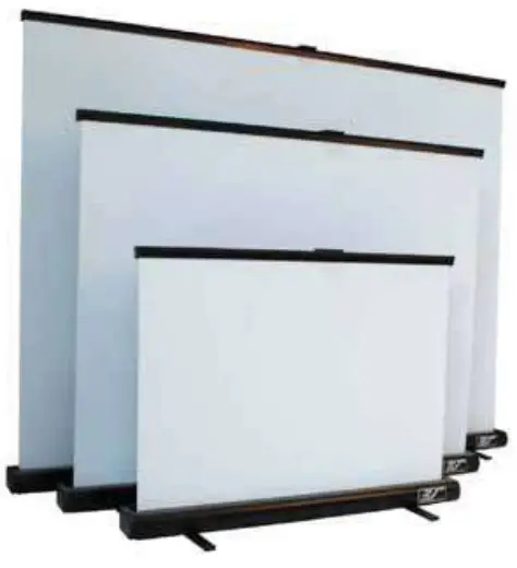 ELITE SCREENS PicoScreen Series Portable Tabletop Micro-Projector Screen