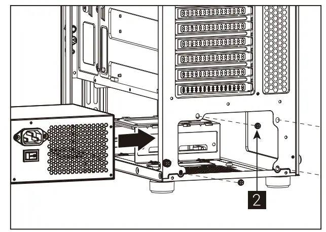 AeroCool Hive G BK v2 Hive FRGB - pane3