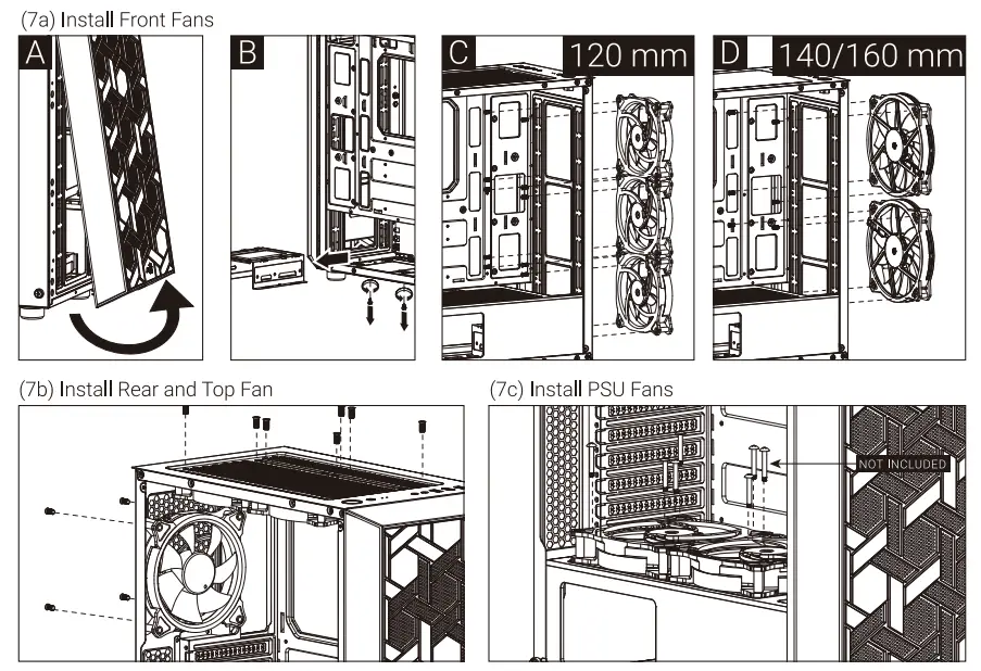 AeroCool Hive G BK v2 Hive FRGB - panel10