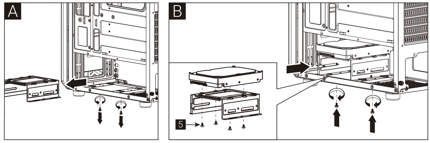 AeroCool Hive G BK v2 Hive FRGB - panel5