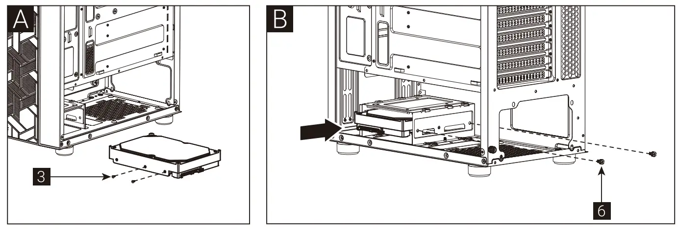 AeroCool Hive G BK v2 Hive FRGB - panel6