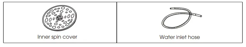 Euromaid ETTW800 8kg Twin Tub Washing Machine - Accessories