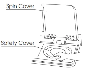 Euromaid ETTW800 8kg Twin Tub Washing Machine - Spinning Method2