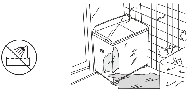 Euromaid ETTW800 8kg Twin Tub Washing Machine - machine1