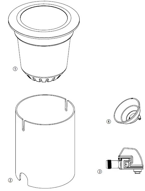 LiGHTPRO Atik R1 186U Dimmable Ground Light 1
