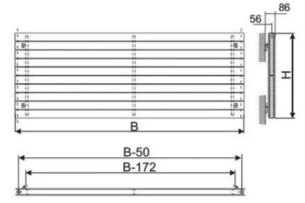 SHWD Panel Radiator Duplex - 7