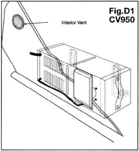DIRT DEVIL CV950 CV950LE - FIG. D1