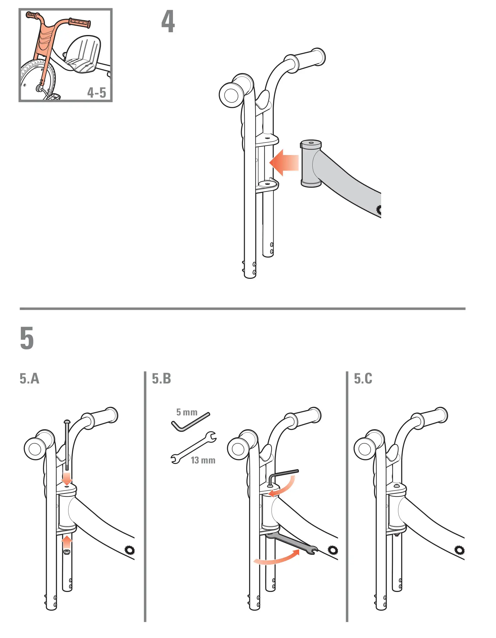 Razor RIPRIDER 360 Caster Trike - installation 3
