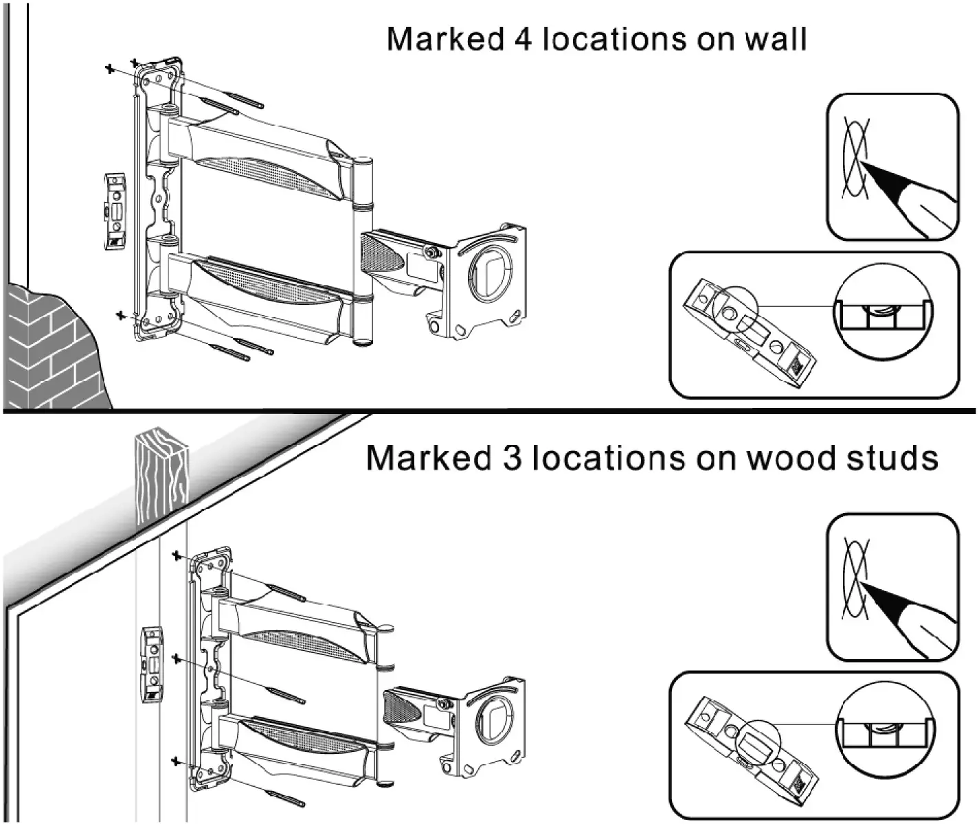 gembird Premium TV Wall Mount WM-55RT-05 - Product Overview 3
