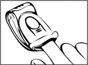 Homedics PX-130 Deluxe Pulse Oximeter fig A