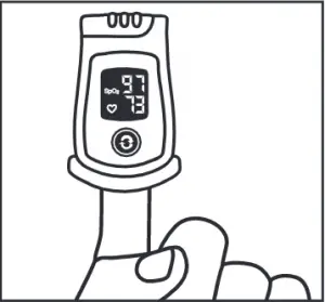 Homedics PX-130 Deluxe Pulse Oximeter fig B
