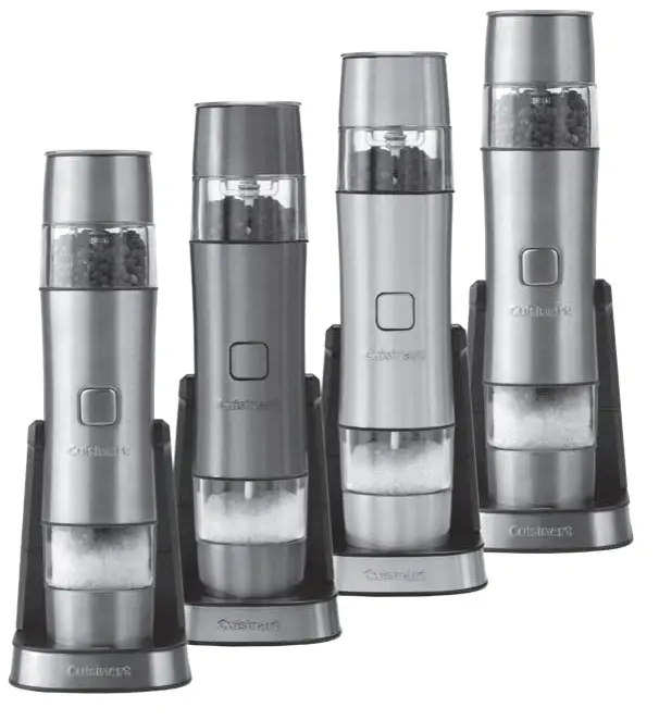 Cuisinart SG6U Rechargeable Seasoning Mill Electric and Paper -