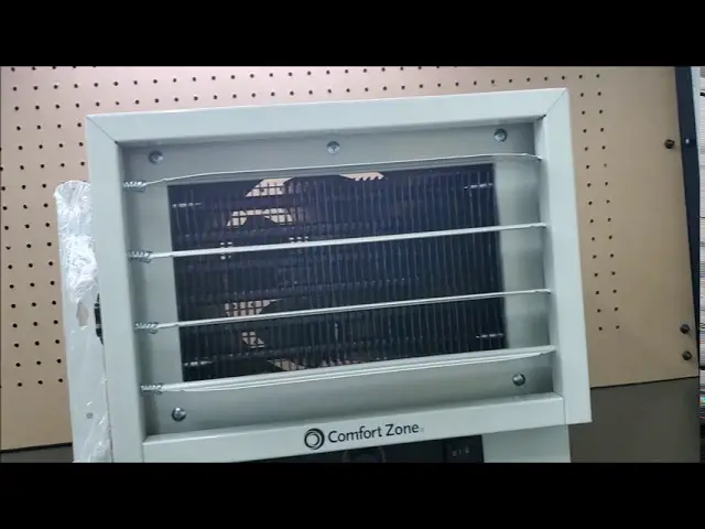 Comfort Zone Cz220 Heavy Electric Utility Heater Instruction Manual