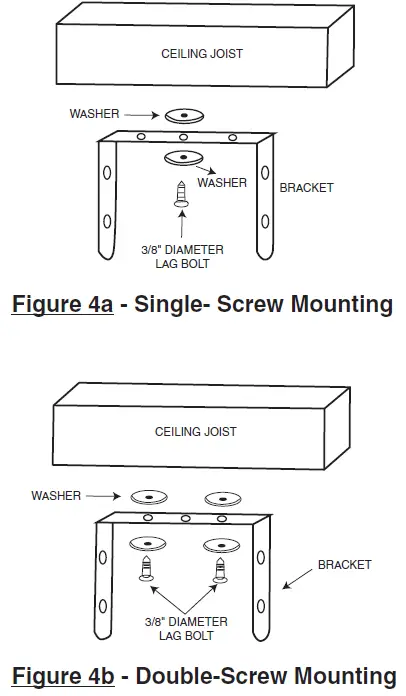 MOUNTING THE BRACKET