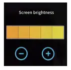 GOKOO SN87 Smart Watch 1.4 inch Full Touch DIY Screen Smartwatch - Broghtness adjustment