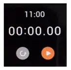 GOKOO SN87 Smart Watch 1.4 inch Full Touch DIY Screen Smartwatch - stop watch