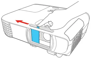 EPSON 880X Projector - Mute slide