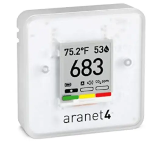 AMi aranet4 CO2 Meter Pro with Long Battery Life