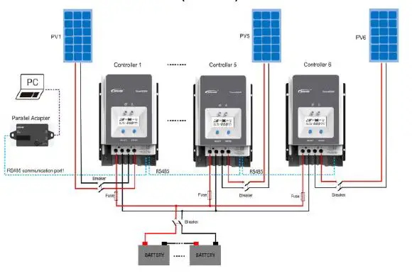 EPEVER PAL-ADP-50AN Parallel Adapter fig1