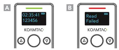 KOAMTAC KDC280 BLE Scanning Package User Guide - A successful scan (A) will sound 1 beep