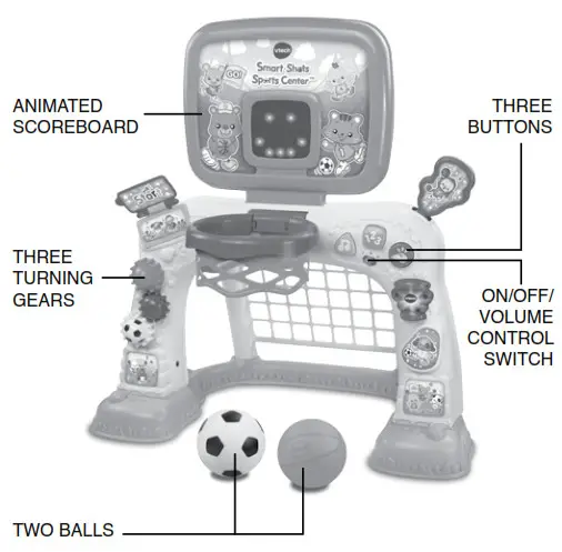 vtech 80-156301 Smart Shots Sports Center- INTRODUCTION