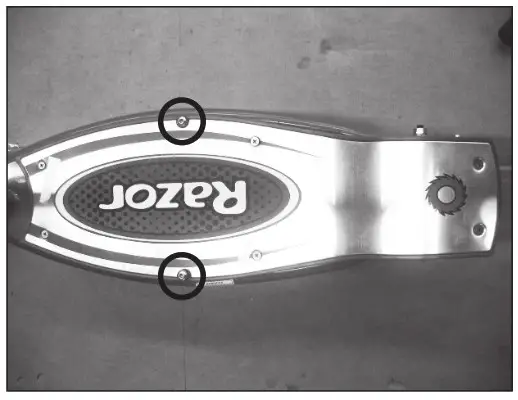 Razor Reset Button Replacement- Step 3