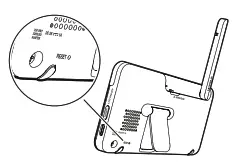 pin and insert it into the hole on the back