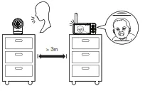 Increase the parent unit speaker volume
