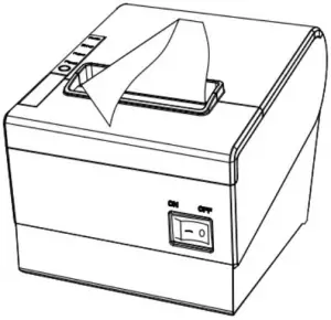 Loading or change paper roll