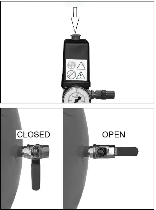 REMOVING TOOLS FROM THE AIR HOSE 1