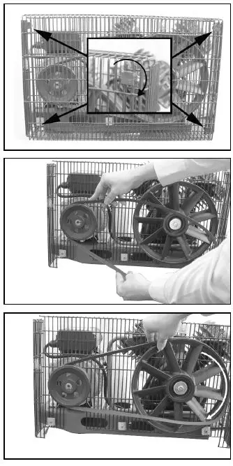 REPLACING THE DRIVE BELT 1