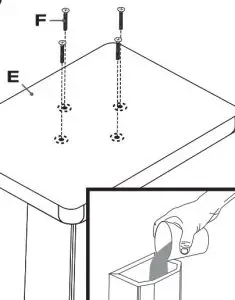 Assembly Instruction of ROCKVILLE Wood Speaker Stands