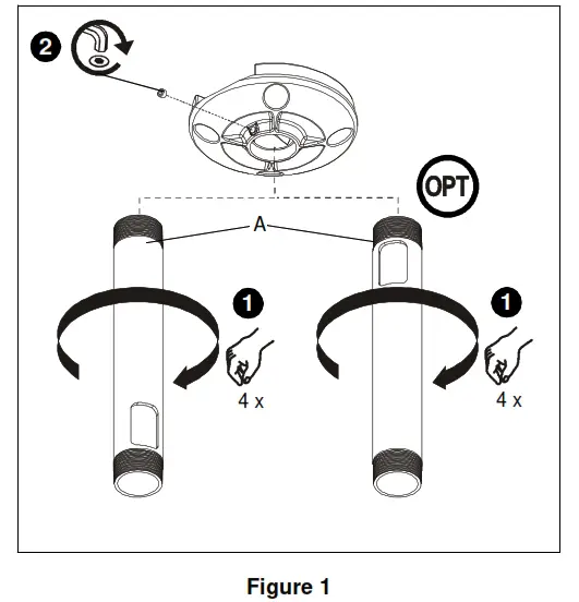 CHIEF Fixed and Adjustable Length Columns - EXTENSION COLUMN