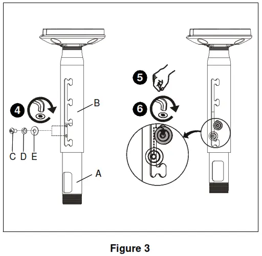 CHIEF Fixed and Adjustable Length Columns - Figure 3