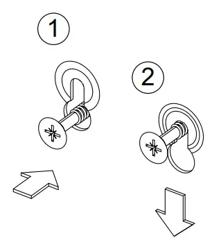 Hanging the enclosure
