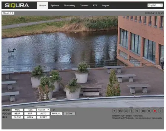 SIQURA PD910 3MP Bubbleless Network PTZ Dome Camera - Figure 4