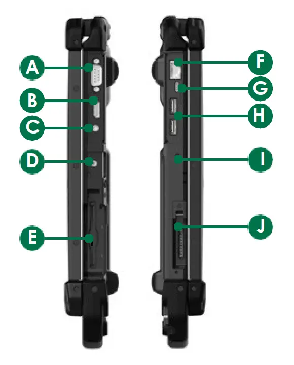 DT Research LT350 Rugged Convertible Laptop fig2
