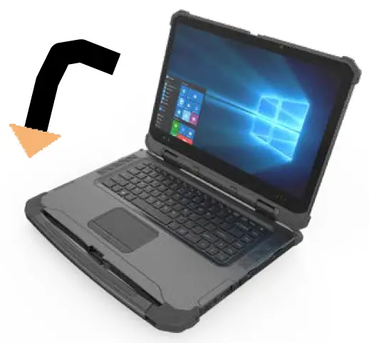 DT Research LT350 Rugged Convertible Laptop fig4